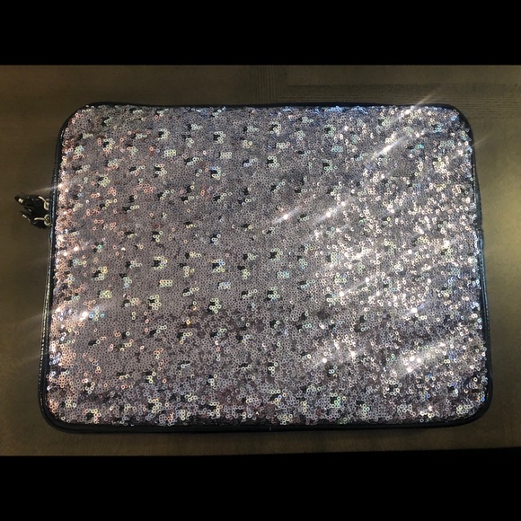 Nine West Sequins Computer Case - Picture 2 of 5